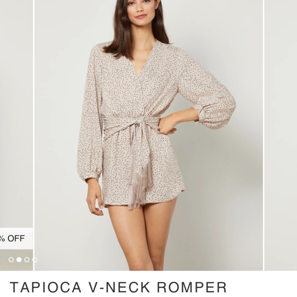 Bcbgmaxazria romper.